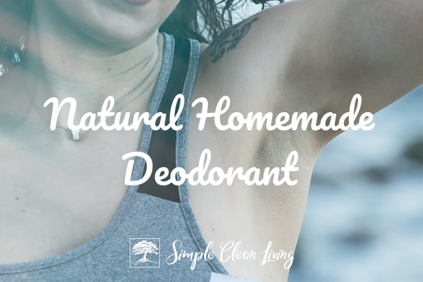Natural Homemade Deodorant