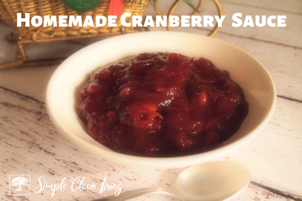 Homemade Cranberry Sauce