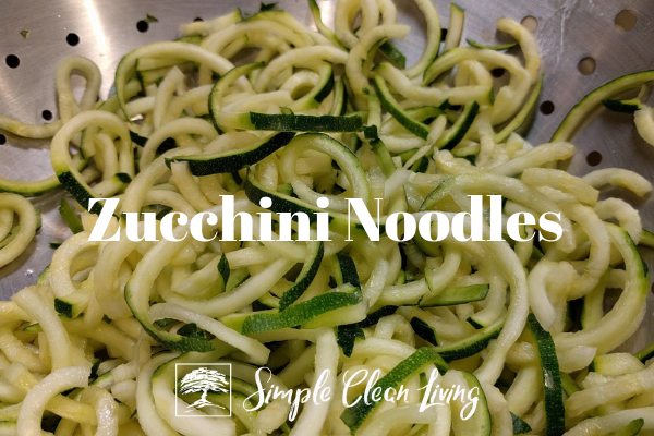 Zucchini Pasta