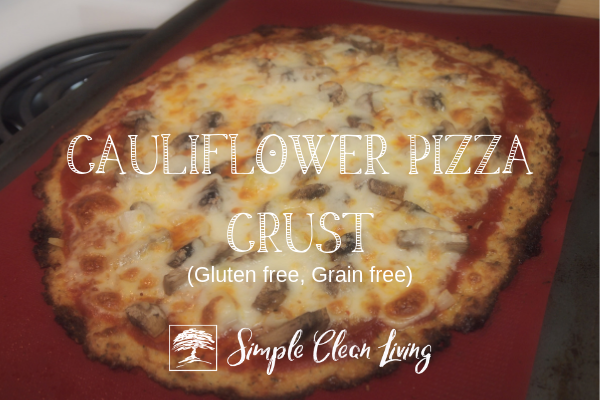 Cauliflower Pizza Crust