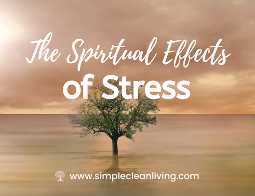 The spiritual effects of stress blog post title