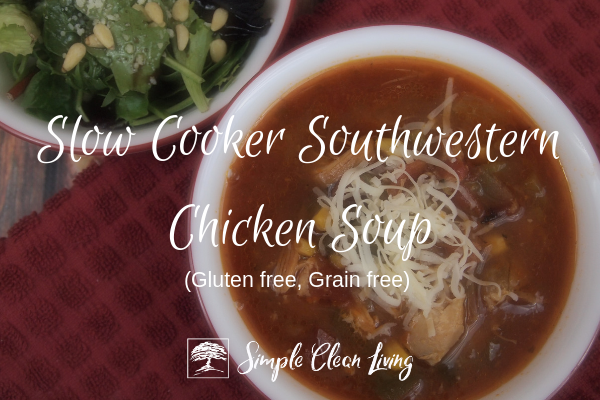 Slow Cooker Southwestern Chicken Soup