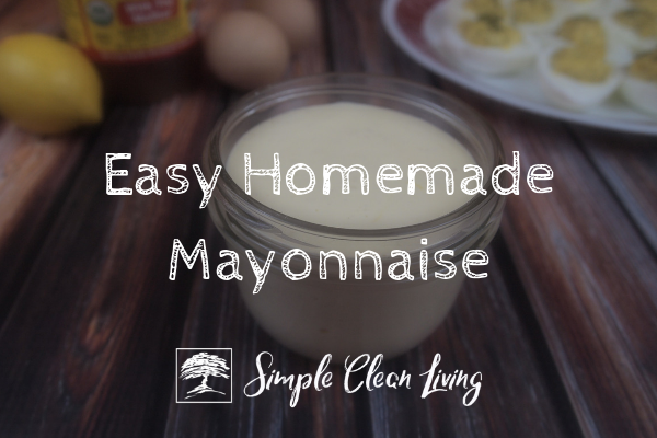 Easy Homemade Mayonnaise