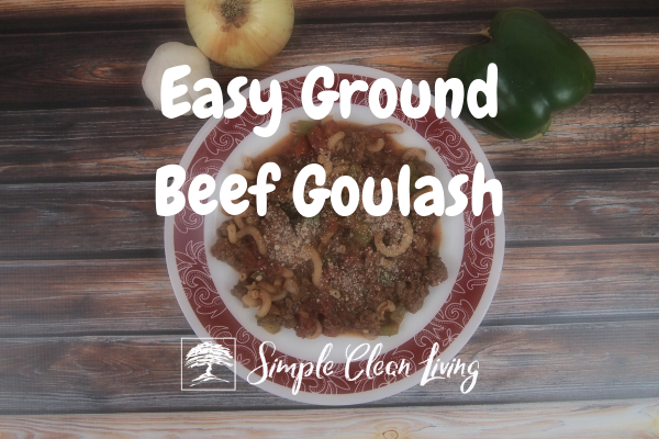 Easy Ground Beef Goulash