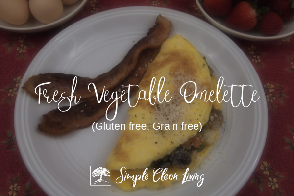 Fresh Vegetable Omelette (Recipes for One)