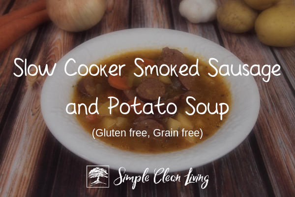 Slow Cooker Smoked Sausage and Potato Soup