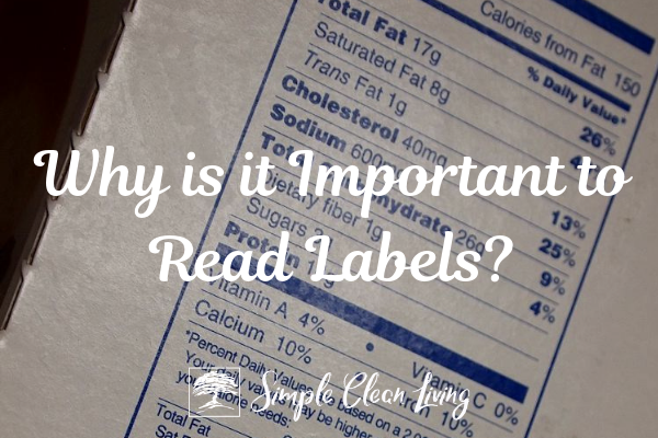 Why Is It Important to Read Labels?