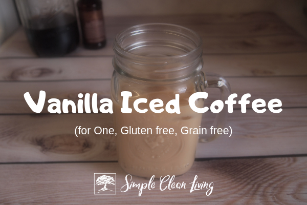 Vanilla Iced Coffee (Recipes for One)