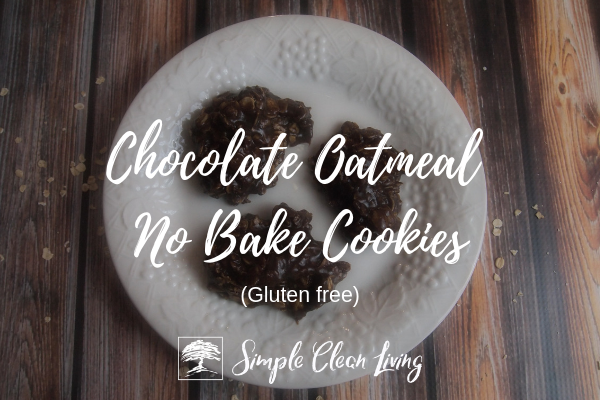 Chocolate Oatmeal No Bake Cookies