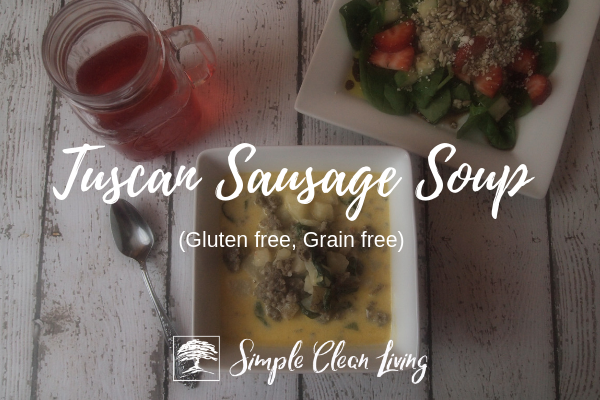 Tuscan Sausage Soup