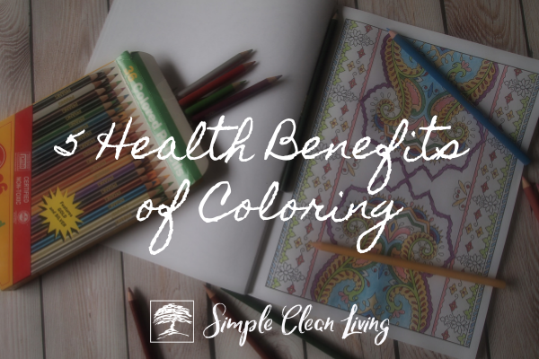 5 Health Benefits of Coloring