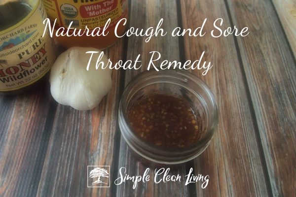 Natural Cough and Sore Throat Remedy
