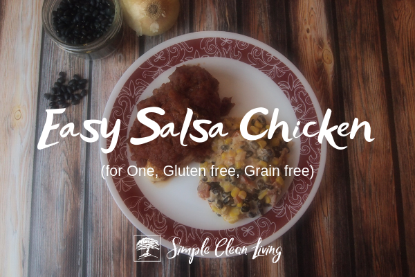 Easy Salsa Chicken (Recipes for One)