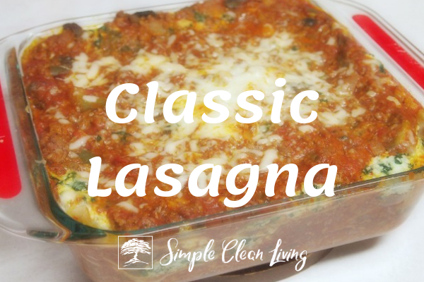 Classic Lasagna