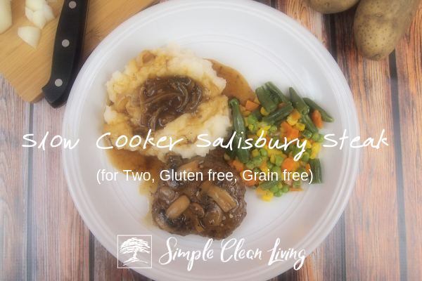 Slow Cooker Salisbury Steak (Recipes for Two)