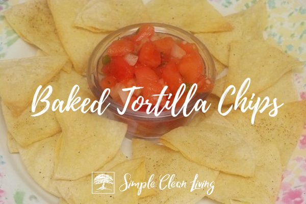 Baked Corn Tortilla Chips