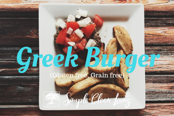 Greek Burger (Recipes for Two)