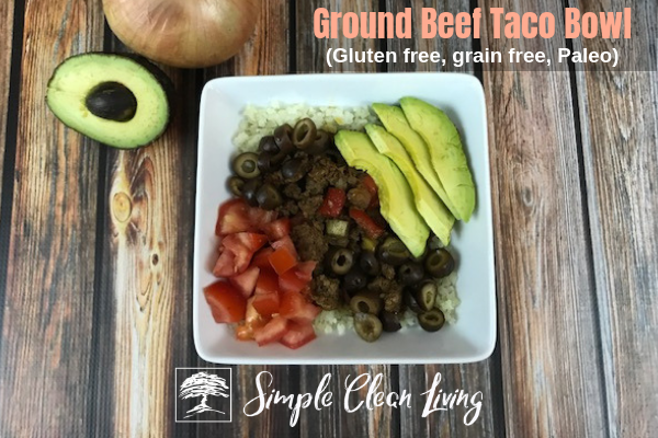 Ground Beef Taco Bowl