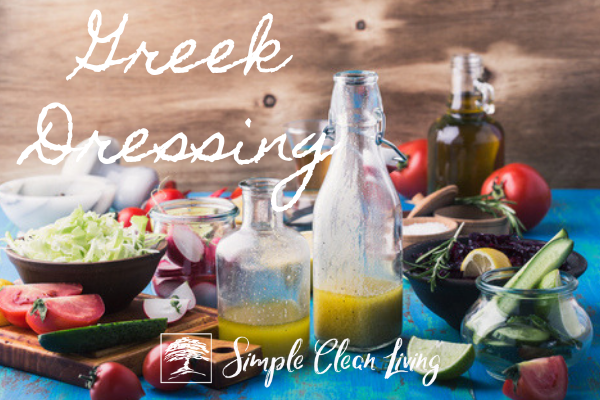 Homemade Greek Dressing