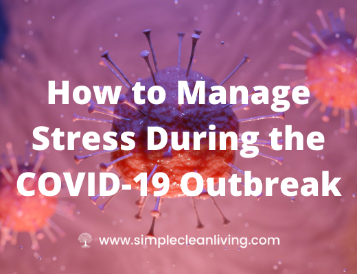 How to Manage Stress During the Covid-19 Outbreak- Picture of a virus molecule