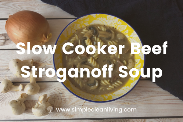 Slow Cooker Beef Stroganoff Soup