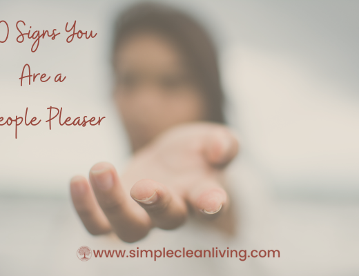 10 Signs You Are a People Pleaser- Picture of a woman reaching out her hand