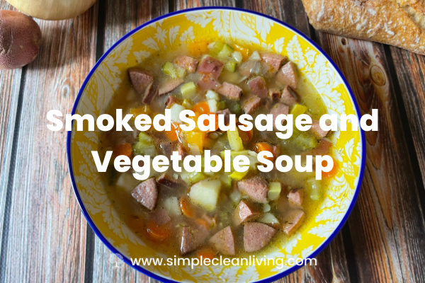 Smoked Sausage Vegetable Soup